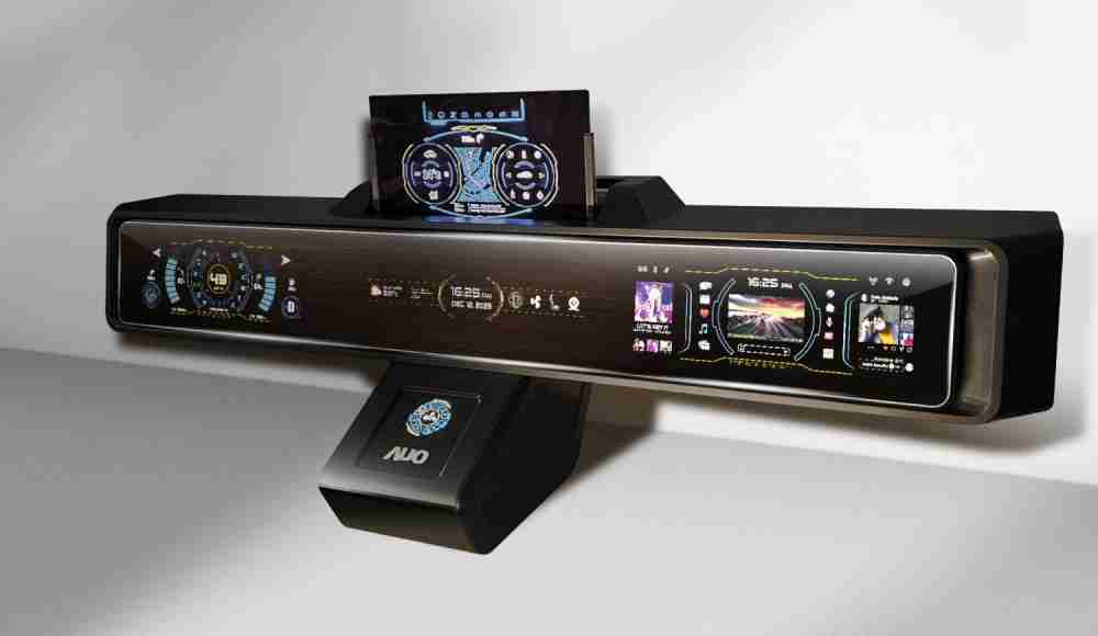 开云电子Micro LED沉浸式车舱显示方案结合 可卷式、、可伸缩的Micro LED应用并可呈现不同的质感纹路，，，展现人性化设计